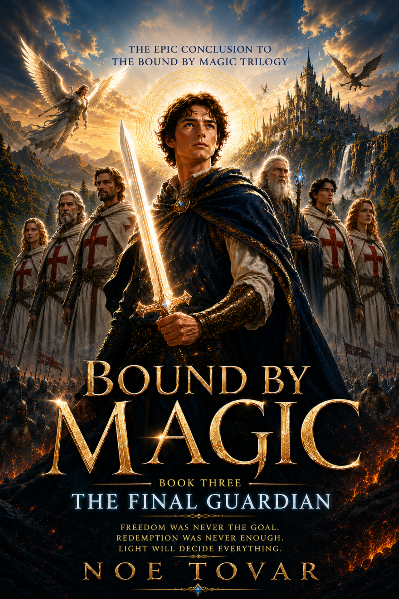 Bound By Magic The Fallen book cover